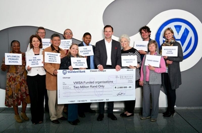 Volkswagen donates to local charities