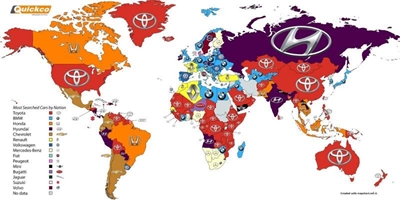 Toyota most searched car maker of 2016