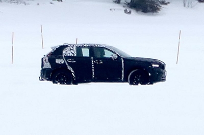 Smallest Volvo XC spied testing for the first time