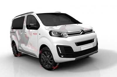 Citroën Space Tourer goes commando in new 4x4 Concept