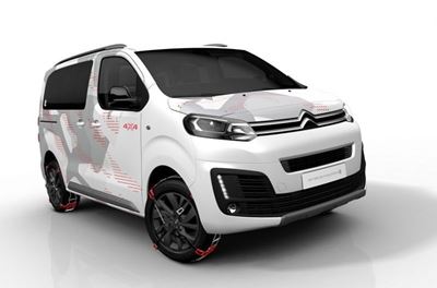 Citroën Space Tourer goes commando in new 4x4 Concept
