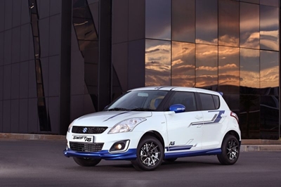 Base Suzuki Swift dons RS suit