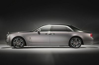 Actual diamond finished Rolls Royce Ghost heading for Geneva