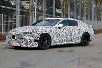 Prototype four-door Mercedes-AMG GT spotted after concept' Geneva debut
