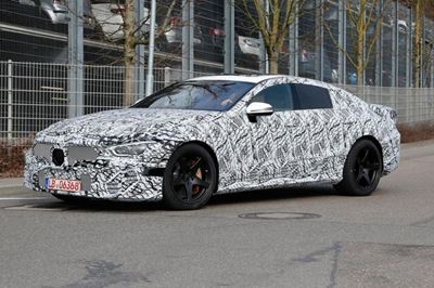 Prototype four-door Mercedes-AMG GT spotted after concept' Geneva debut