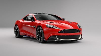 Red Arrows tribute Aston Martin Vanquish S spoiling for a dog fight