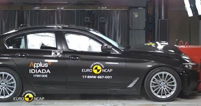 New BMW 5-series scores five-star EuroNCAP rating