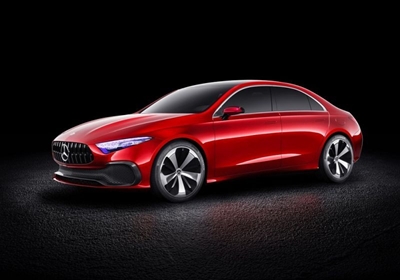 Sleek Mercedes-Benz Concept A Sedan the replacement for CLA?