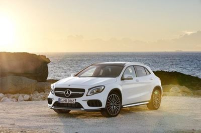 Mercedes-Benz GLA range refreshed