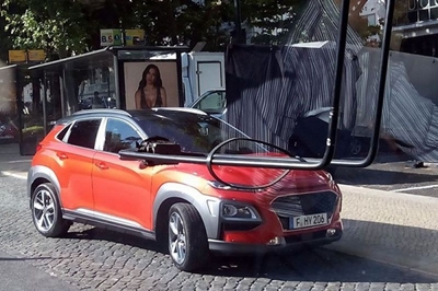 Tourist snaps new Hyundai Kona undisguised in Portugal