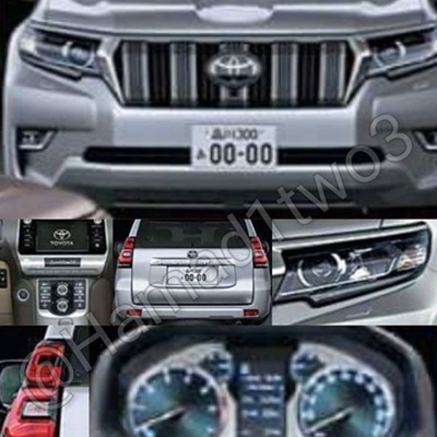 Facelifted Toyota Land Cruiser Prado leaked