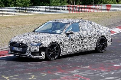 New Audi S6 spied taking on the 'Ring