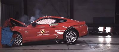 Ford Mustang improves in latest Euro NCAP crash test results