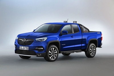 What a Chevrolet Colorado based Opel pick-up could look like