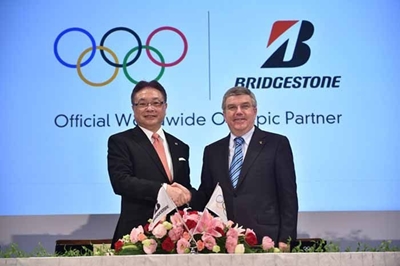 Bridgestone grips Olympic sponsorship
