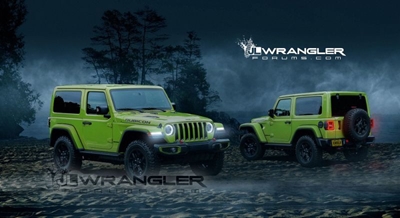 New Jeep Wrangler rendered again as debut looms closer