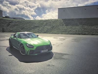 Mercedes-AMG GT R thrill at Bilster Berg