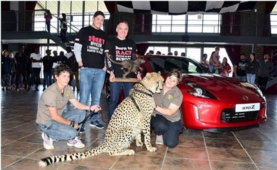 Another successful day for the Cheetah with Nissan South Africa