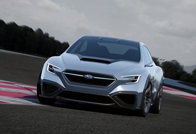 Concept Subaru Viziv and Japan only WRX STI S208 star in Tokyo