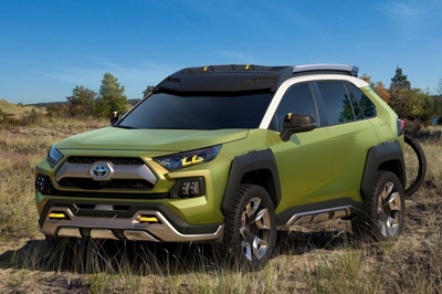 Adventure focused Toyota FT-AC shown in LA