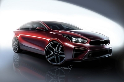 Sketches previewing new Kia Cerato leaks