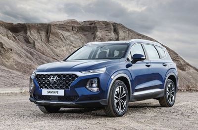 Striking, Kona inspired Hyundai Santa Fe goes live
