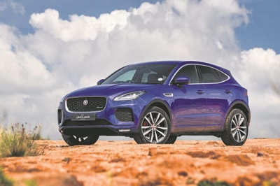 Jaguar E-Pace touches down
