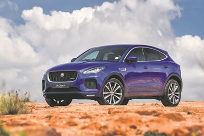 Jaguar E-Pace touches down
