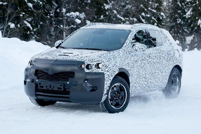 PSA underpinned next Opel Mokka X spied