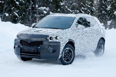 PSA underpinned next Opel Mokka X spied