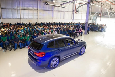 BMW X3 production officially kicks-off at Rosslyn