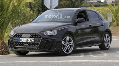 Audi A1 Sportback goes on disguise shedding spree