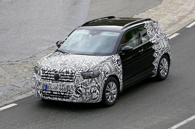 Volkswagen’s smallest SUV starts shedding its disguise