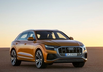 Dramatically styled Audi Q8 bows