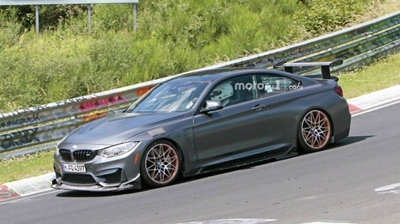 Prototype BMW M4 GTS looking hardcore at the ‘Ring