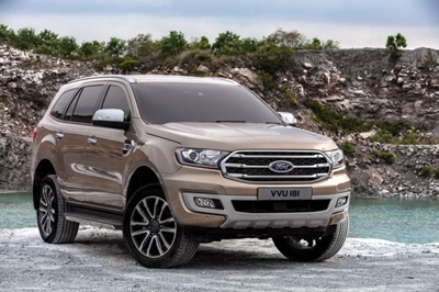 Thailand first stopping point for updated Ford Everest