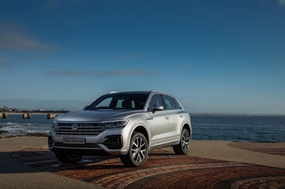 Volkswagen’s flagship Touareg docks