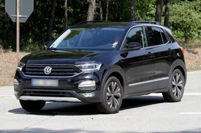 Nearly production ready Volkswagen T-Cross spied again