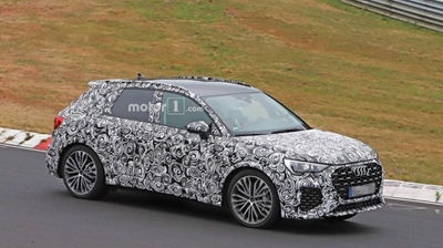 Audi’s hottest Q3 spied getting close to the ‘Ring’s kerbs