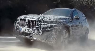 BMW releases new teaser of X7 being put through its paces