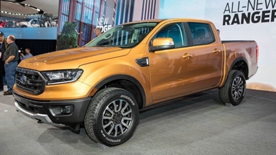 US-spec Ford Ranger gets stickered