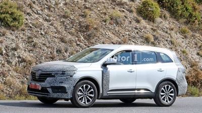 Renault Koleos getting ready for a new suit