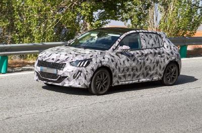 Peugeot’s newest, small feline spied for the first time