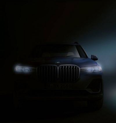 BMW continues to tease X7 ahead of "mid-October" debut
