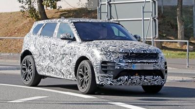 Revised Range Rover Evoque spied as Velar SVR takes on the UAE