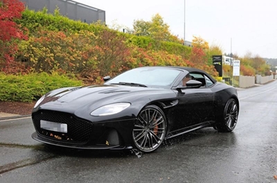 Drop-top Aston Martin DBS Superleggra partly reveals its true self