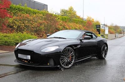 Drop-top Aston Martin DBS Superleggra partly reveals its true self