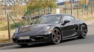 Porsche 718 Cayman T makes spy shot debut