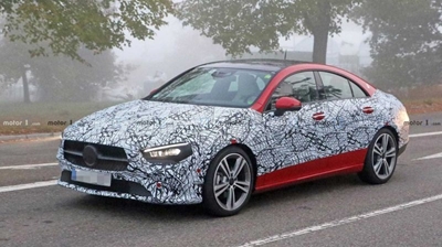 New Mercedes-Benz CLA goes on a semi-revealing spree