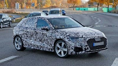 New Audi S3 already, yet subtly starting to show itself